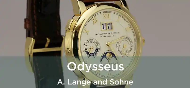  Odysseus A. Lange and Sohne